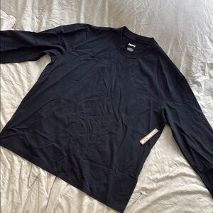 Black Long Sleeve Men's Shirt
